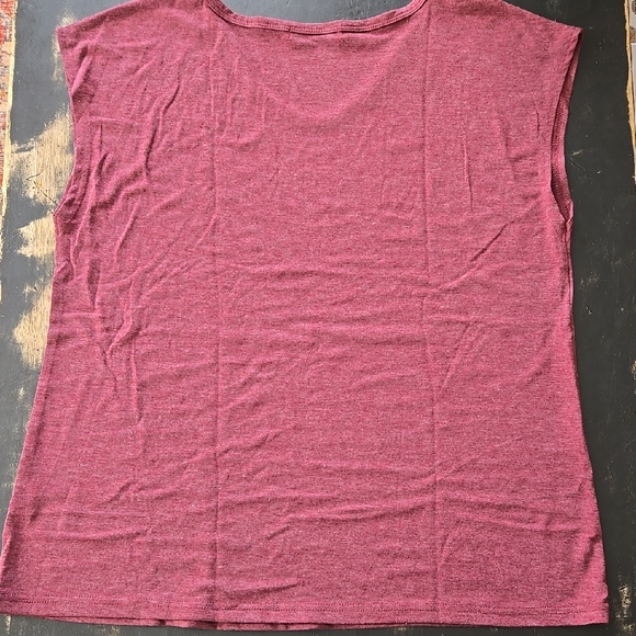 Red Women's Top - Picture 3 of 4